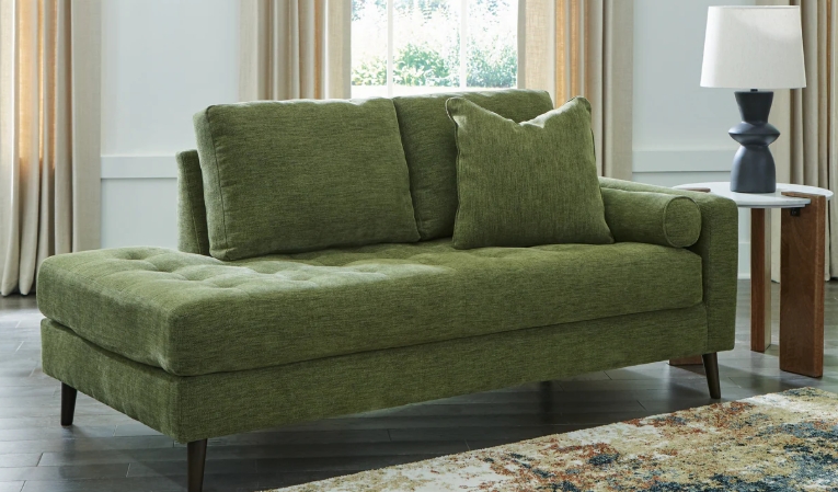 chaise lounge right arm facing