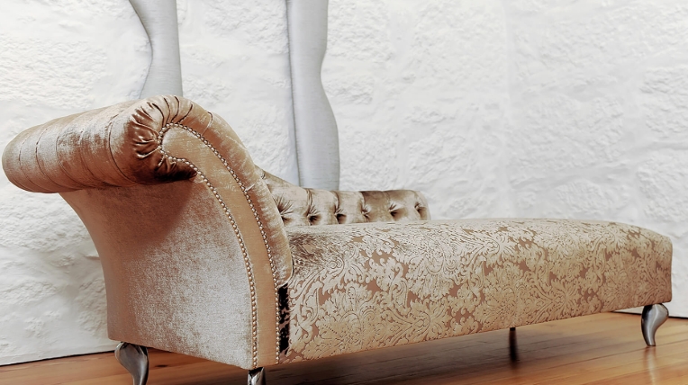 small modern chaise lounge