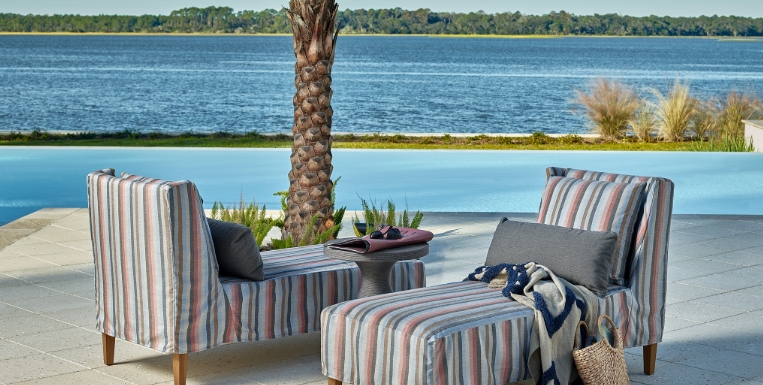 coastal chaise lounge