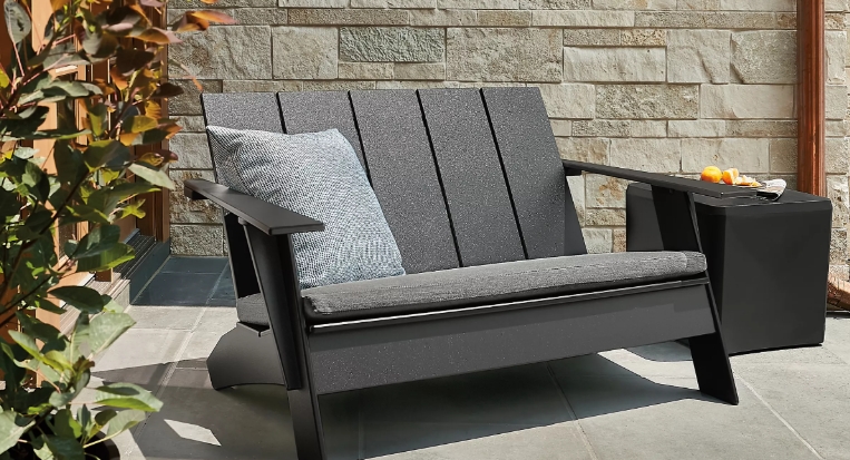 small outdoor chaise lounge