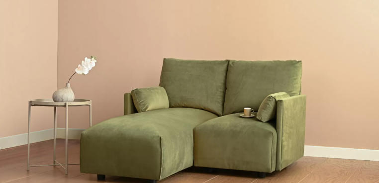 narrow chaise lounge