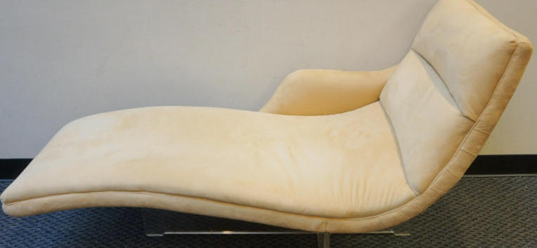mid century modern chaise lounge