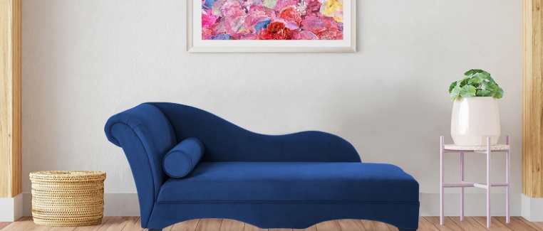 reclining chaise lounge indoor