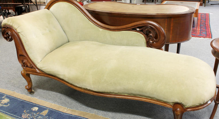 victorian chaise lounge