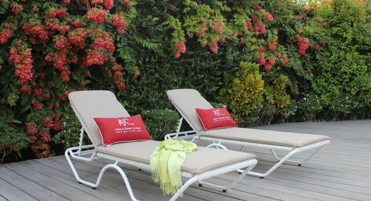 beach chaise lounge outdoor