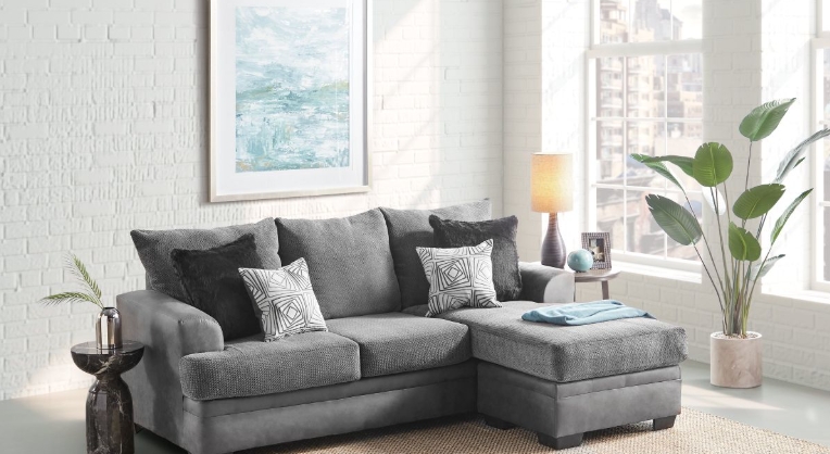 grey chaise longue