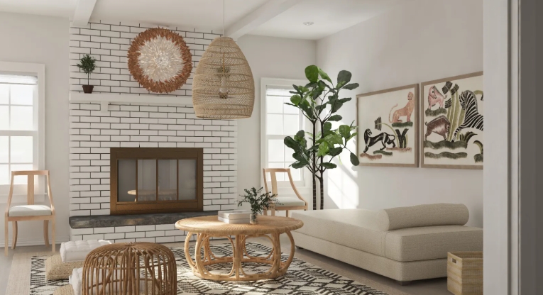 small indoor chaise lounge