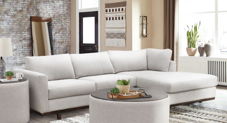 small lounge with chaise