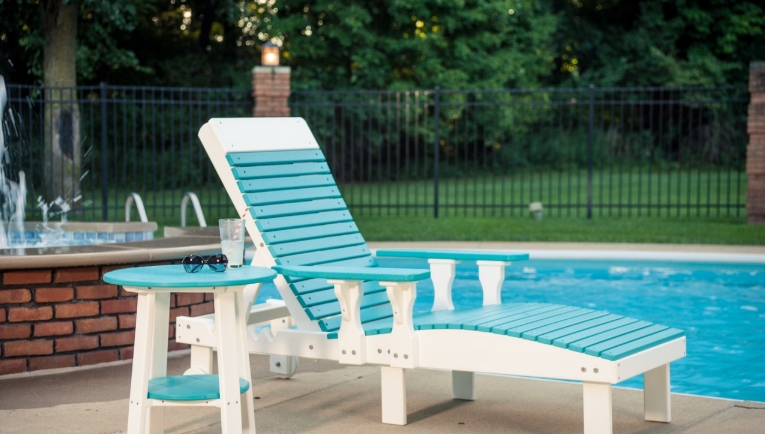 large outdoor chaise lounge