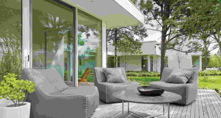modern patio chaise lounge