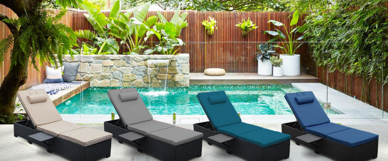patio chaise lounge near me for outdoor decor