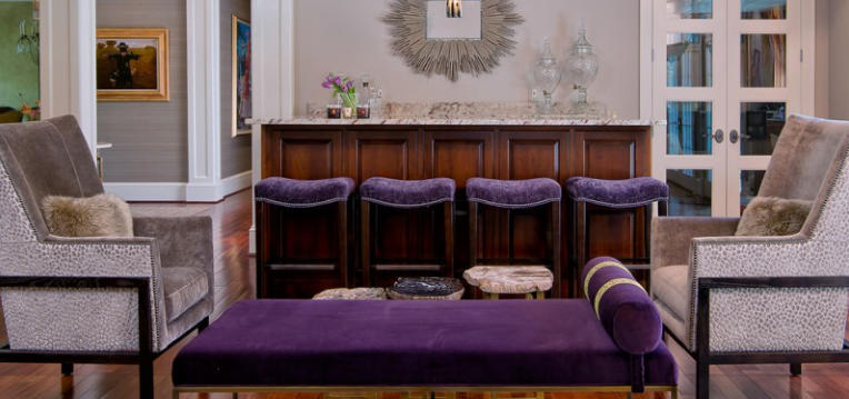 lavender chaise lounge for elegant interiors