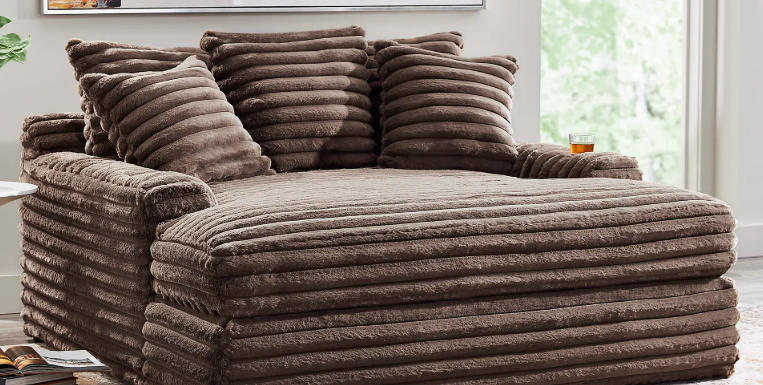 brown chaise lounge indoor warmth