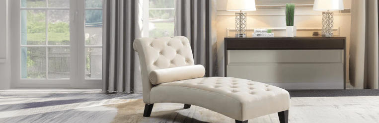 comfy chaise lounge for bedroom spaces