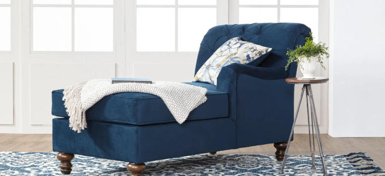 huge chaise lounge statement furniture