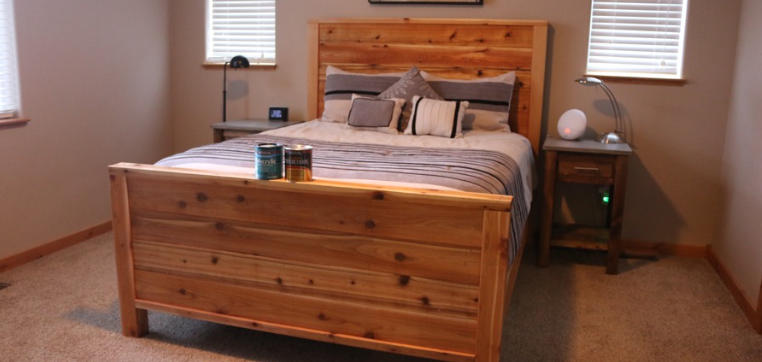 DIY Wooden Bed Frame for Beginners