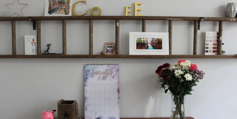 DIY Wooden Ladder for Decorative Use