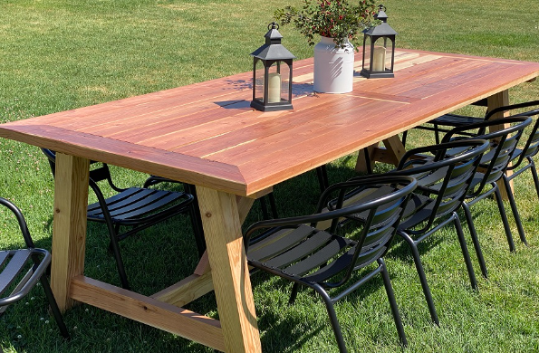 How to Make a Wooden Patio Table