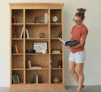 DIY Wooden Bookshelf You Can Build at Home