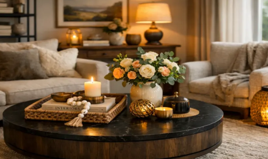 Coffee Table Styling for Cozy Living Rooms