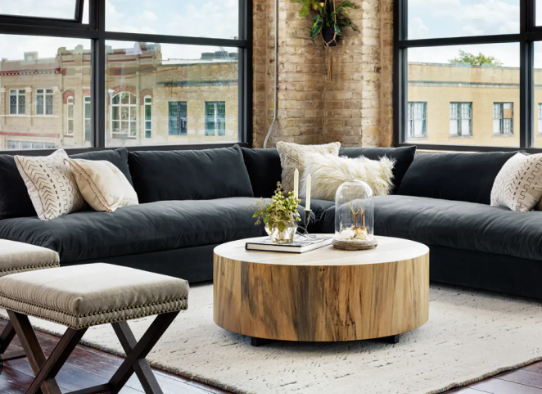 Coffee Table Placement in Front of Sofa