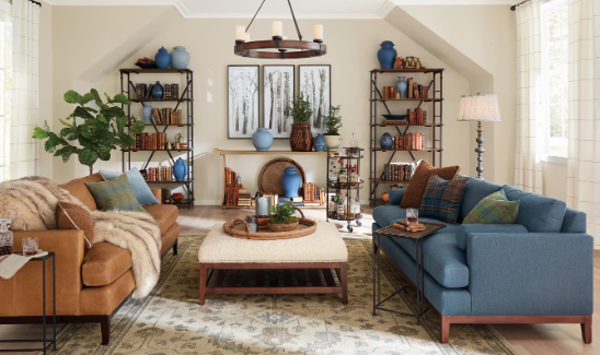 Coffee Table Pairing for Living Room Seating