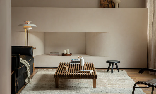 Coffee Table Pairing for Minimalist Sofas