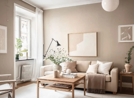 Coffee Table Pairing for Beige Sofas