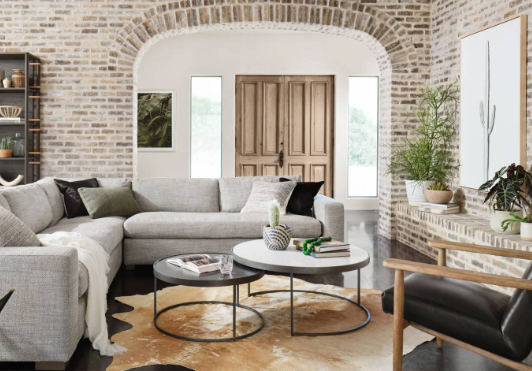 Coffee Table Pairing for Modular Sofas
