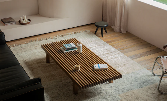 Coffee Table Pairing for Industrial Sofas